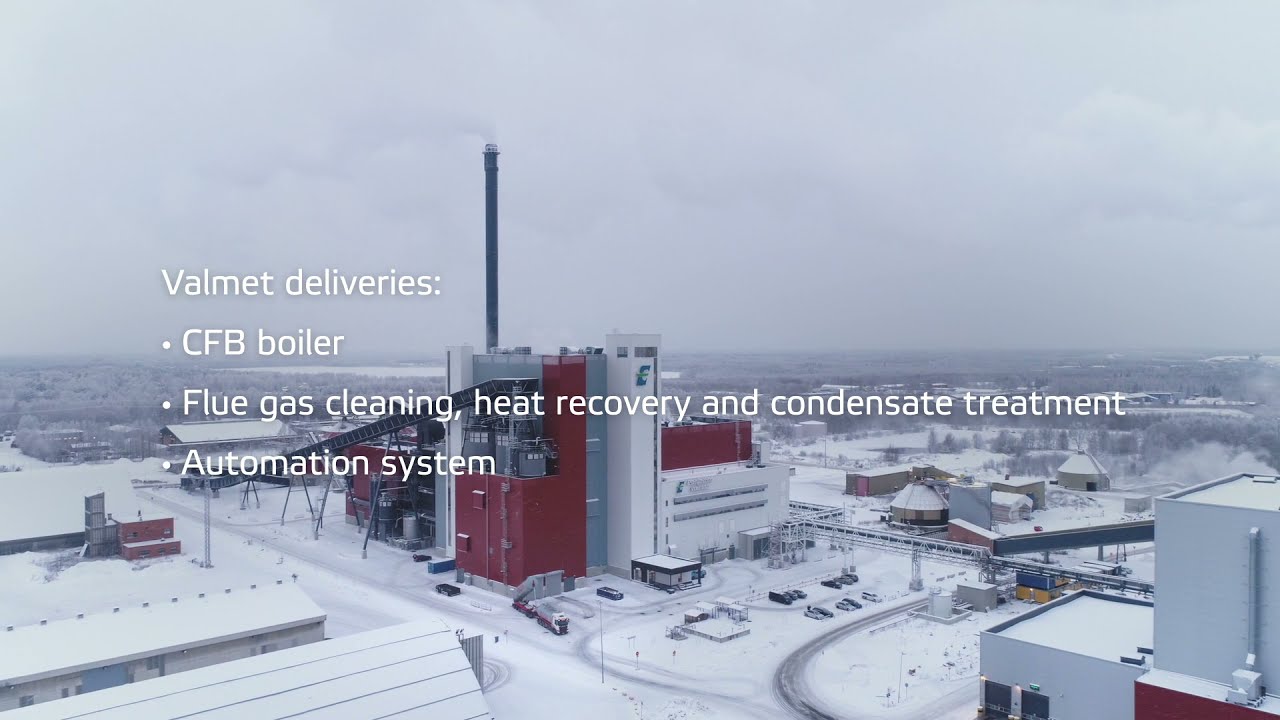 Oulun Energia’s Laanila biopower plant goes towards carbon neutrality with Valmet’s technology