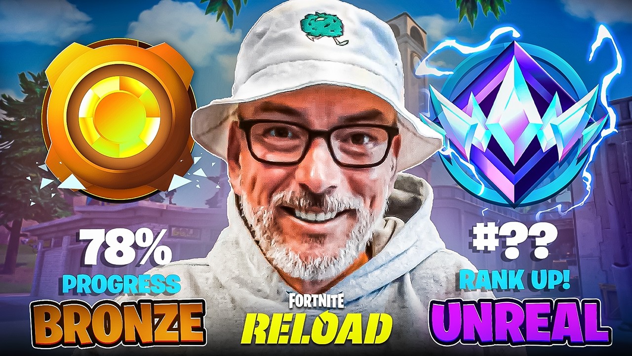 BushCampDad UNRANKED to UNREAL Speedrun in ZB Reload!