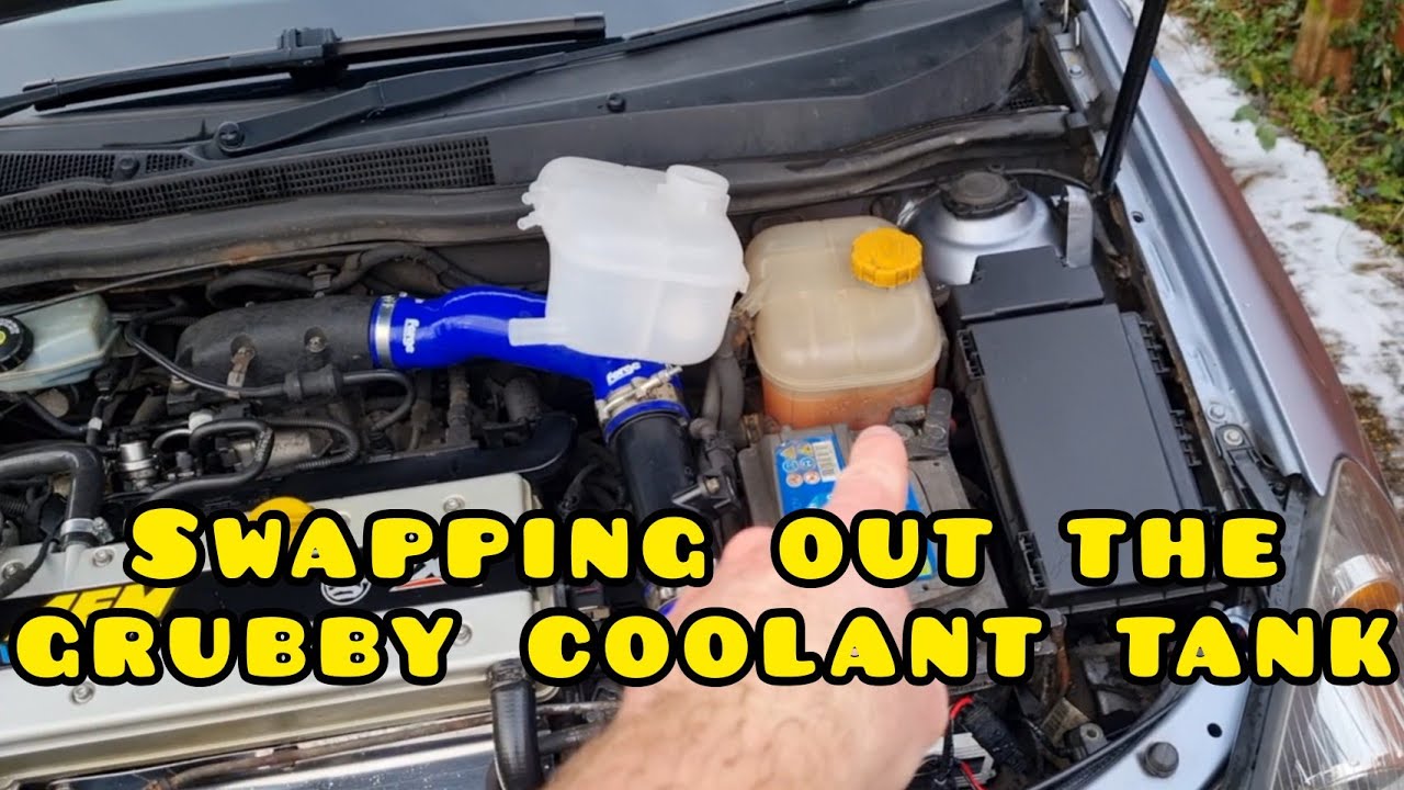 Update PT.1 feat - COOLANT TANK CHANGE on my mk5 vauxhall astra h vxr