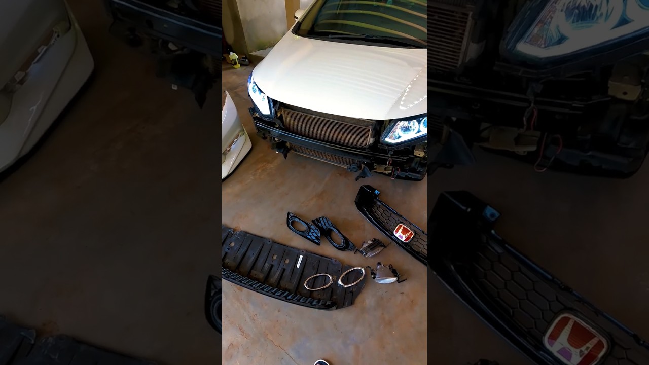MONTANDO PARA-CHOQUE DO CIVIC