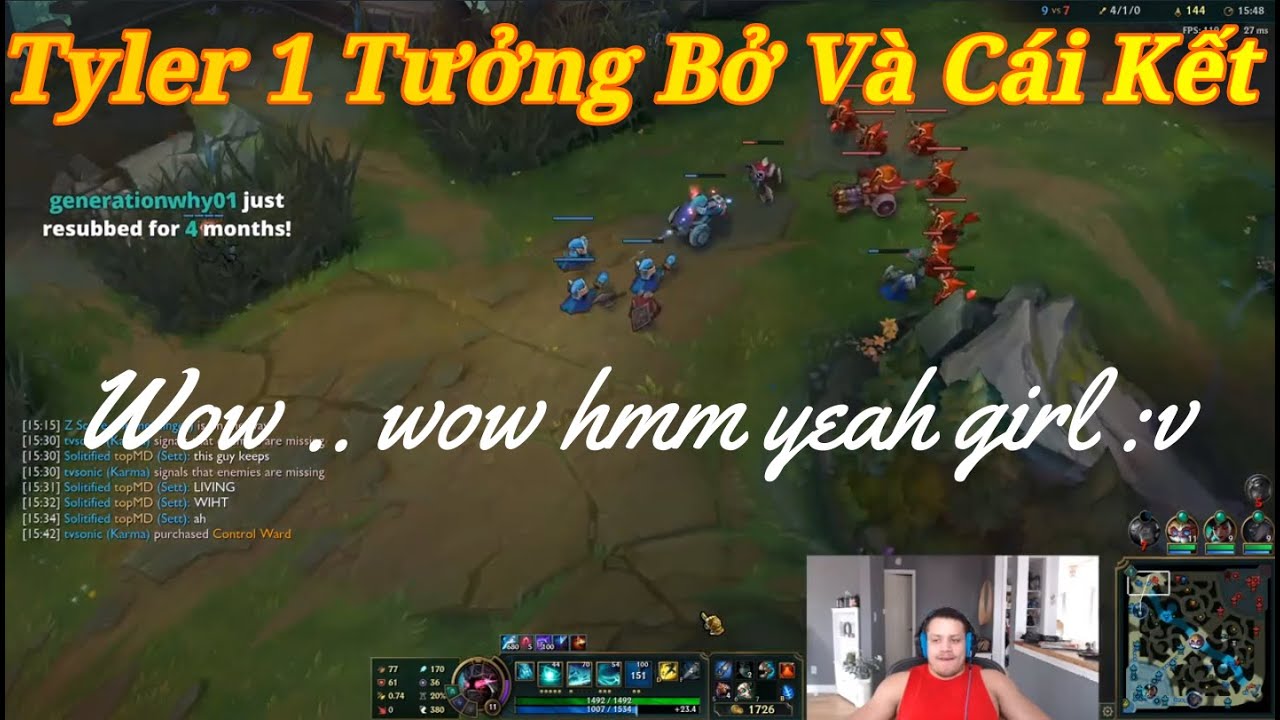 Tyler1 tưởng bở và cái kết, TF Blade bị hack não