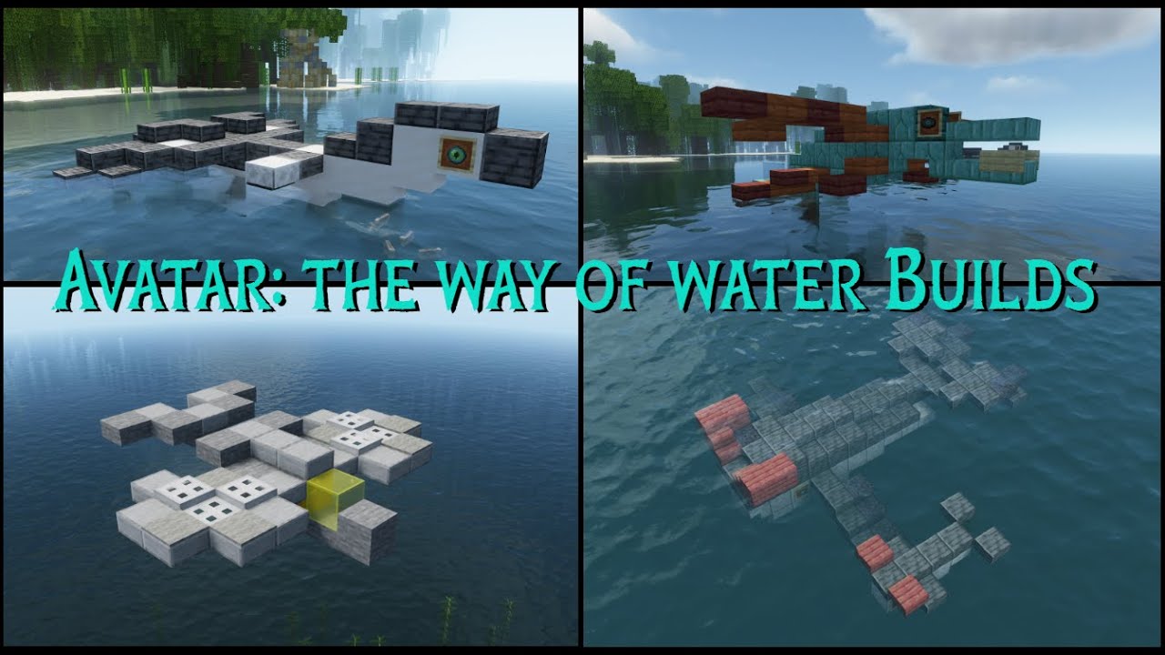 Minecraft: 12+ Avatar: The Way Of Water Build Ideas!