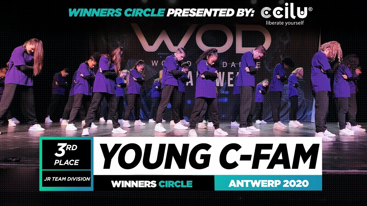 YOUNG C-FAM | 3rd Place Jr Team | Winner Circle | World of Dance Antwerp 2020 | 