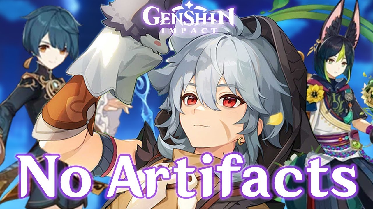Можно ли победить Genshin Impact, не используя артефакты?!