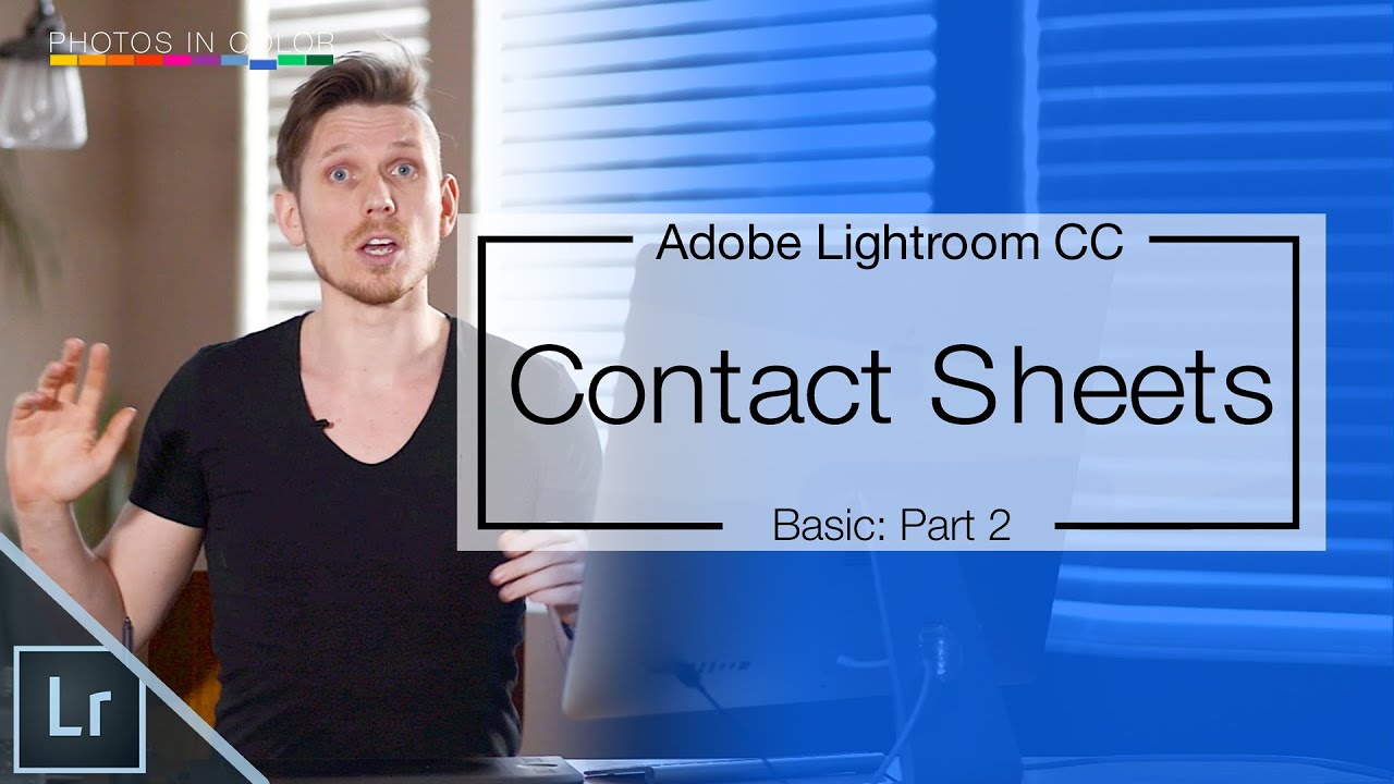 Учебное пособие по Lightroom CC — Как создавать контактные листы в Lightroom 6