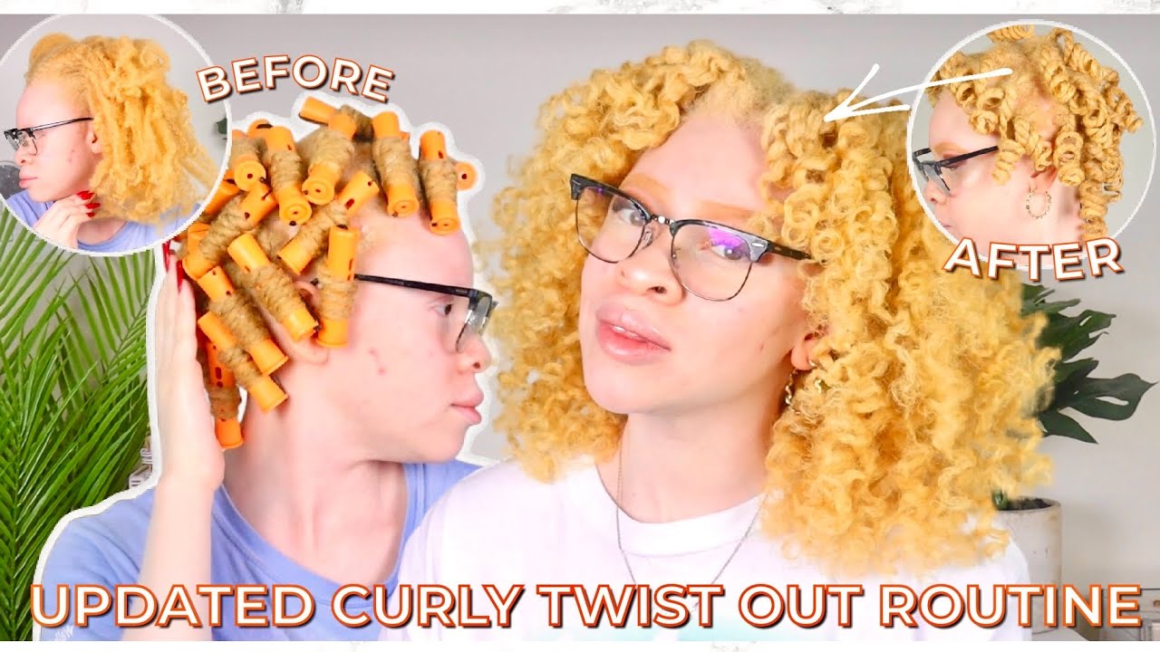 UPDATED CURLY TWIST OUT ROUTINE | Iyana LeShea