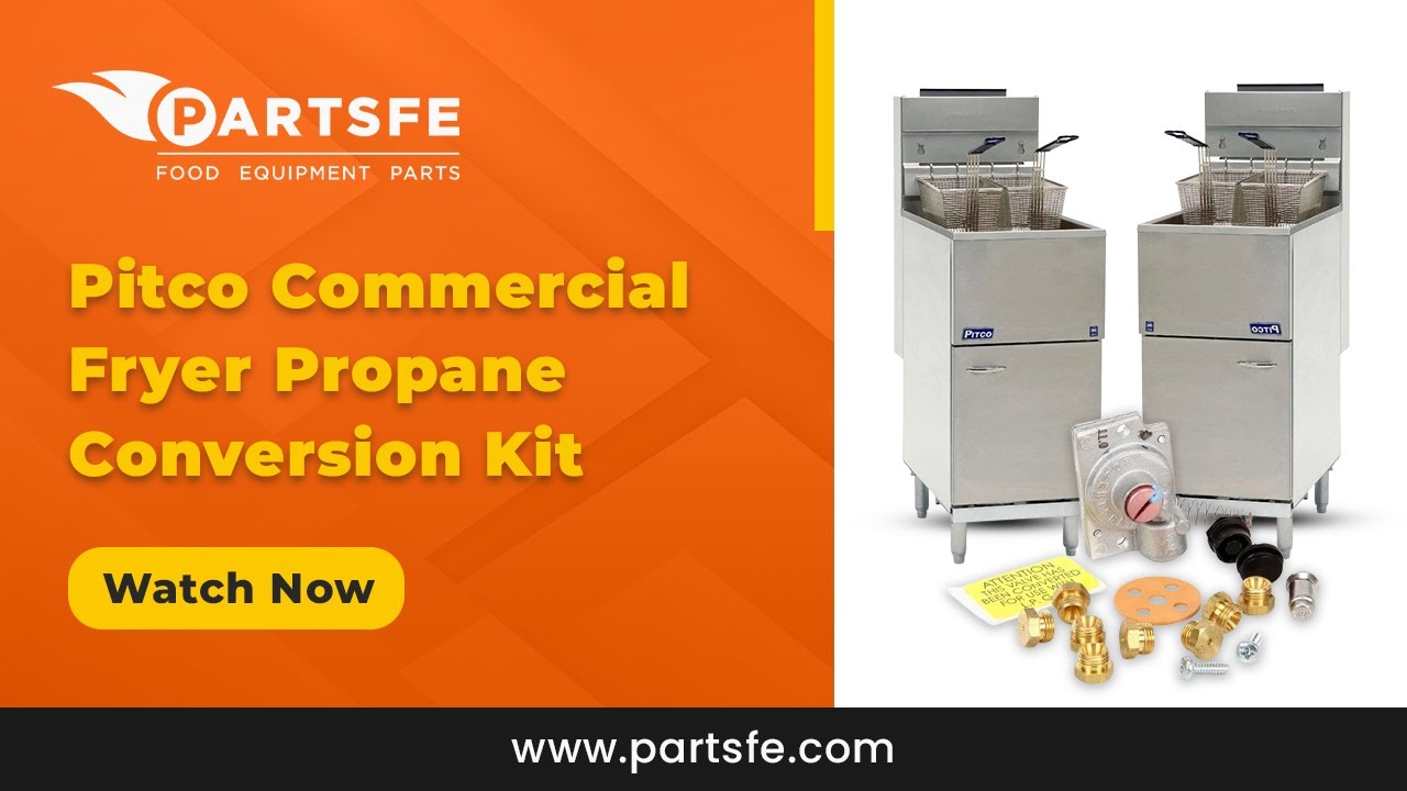 Pitco Commercial Fryer Propane Conversion Kit - PartsFe