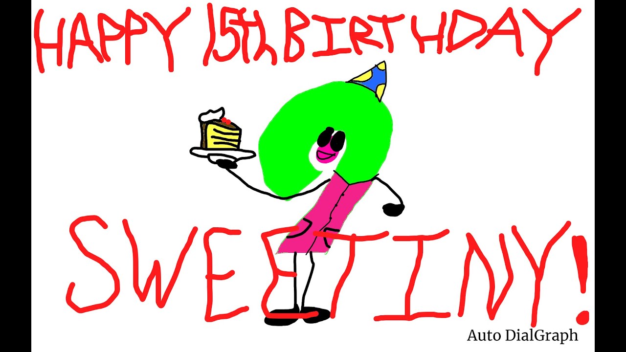 Drawing Sweetiny's 15th Birthday!