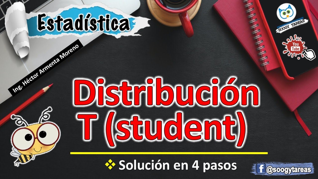 Distribución t student ejercicio resuelto (fácil)!!!!