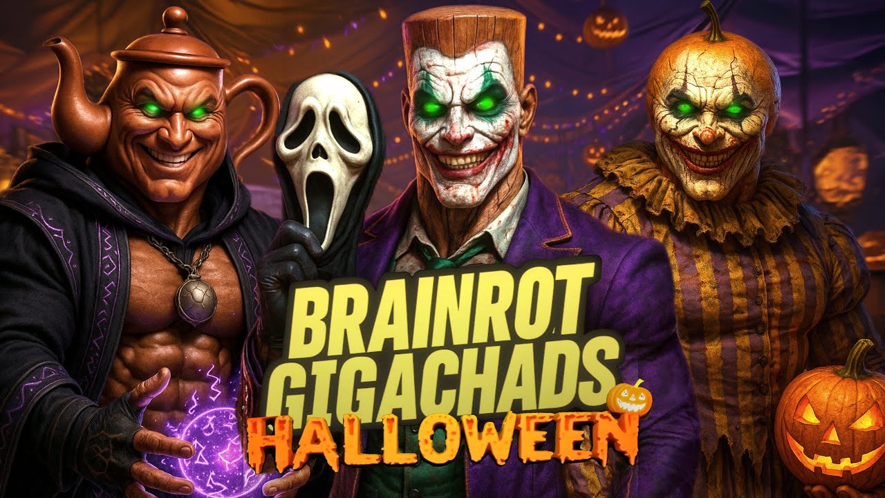 BRAINROT GIGACHADS HALLOWEEEN 🎃 Pt. 4 | Official Music Video