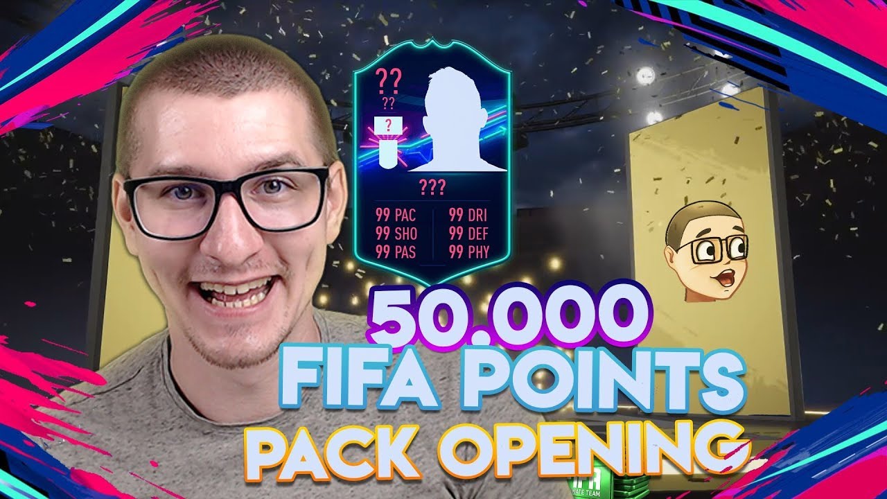 92 UCL PLAYER ESETT! 50.000 FIFA PONT PACK OPENING #1