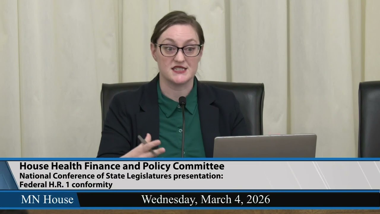 House Health Finance and Policy Committee 3/4/26