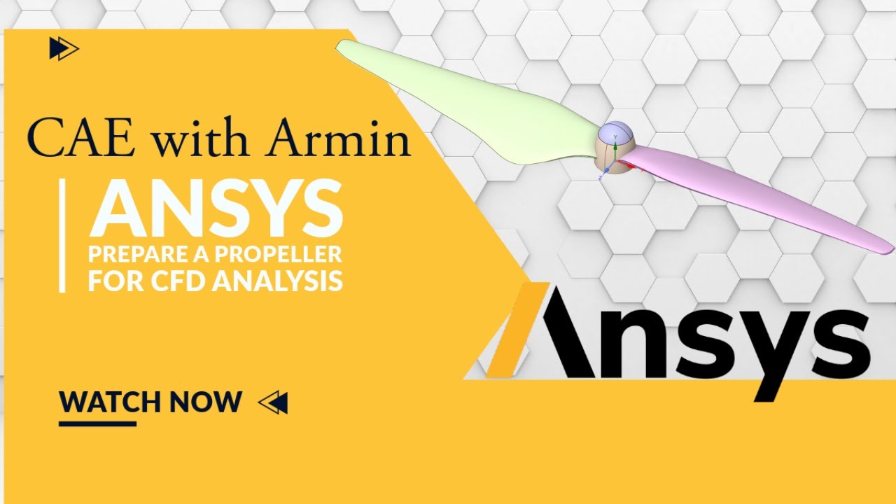 🔧 Учебное пособие по ANSYS Fluent: Подготовка винта к анализу CFD (часть I)