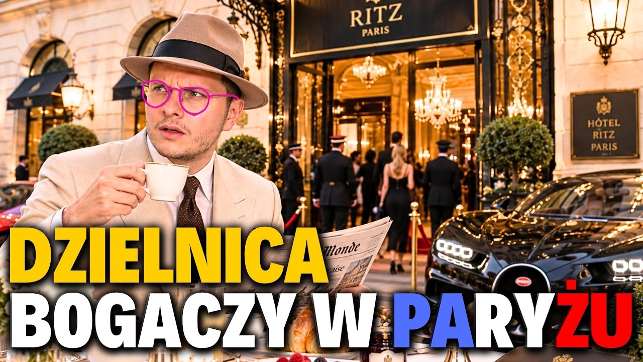 POJECHAŁEM DO NAJBOGATSZEJ DZIELNICY PARYŻA - SPRAWDZIŁEM CO JEDZĄ, GDZIE ROBIĄ ZAKUPY, GDZIE ŚPIĄ?