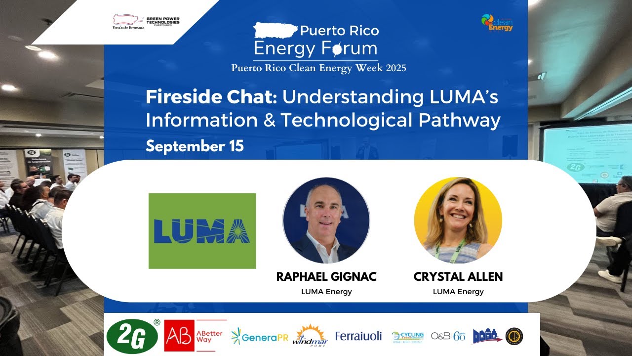 PREF Clean Energy Week - Understanding LUMA's Role in PR Energy