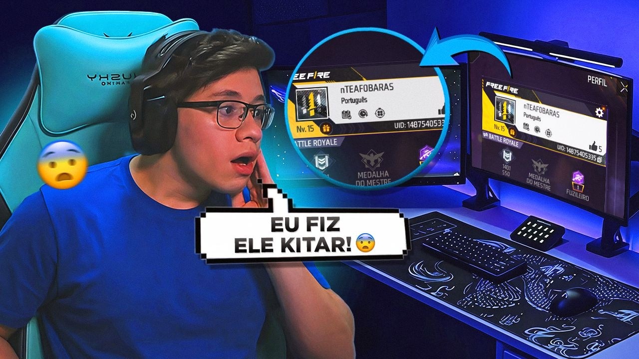 JOGANDO APOSTADO EM CONTA NOVA SEM HABILIDADE! (ME CHAMOU DE HACKER)