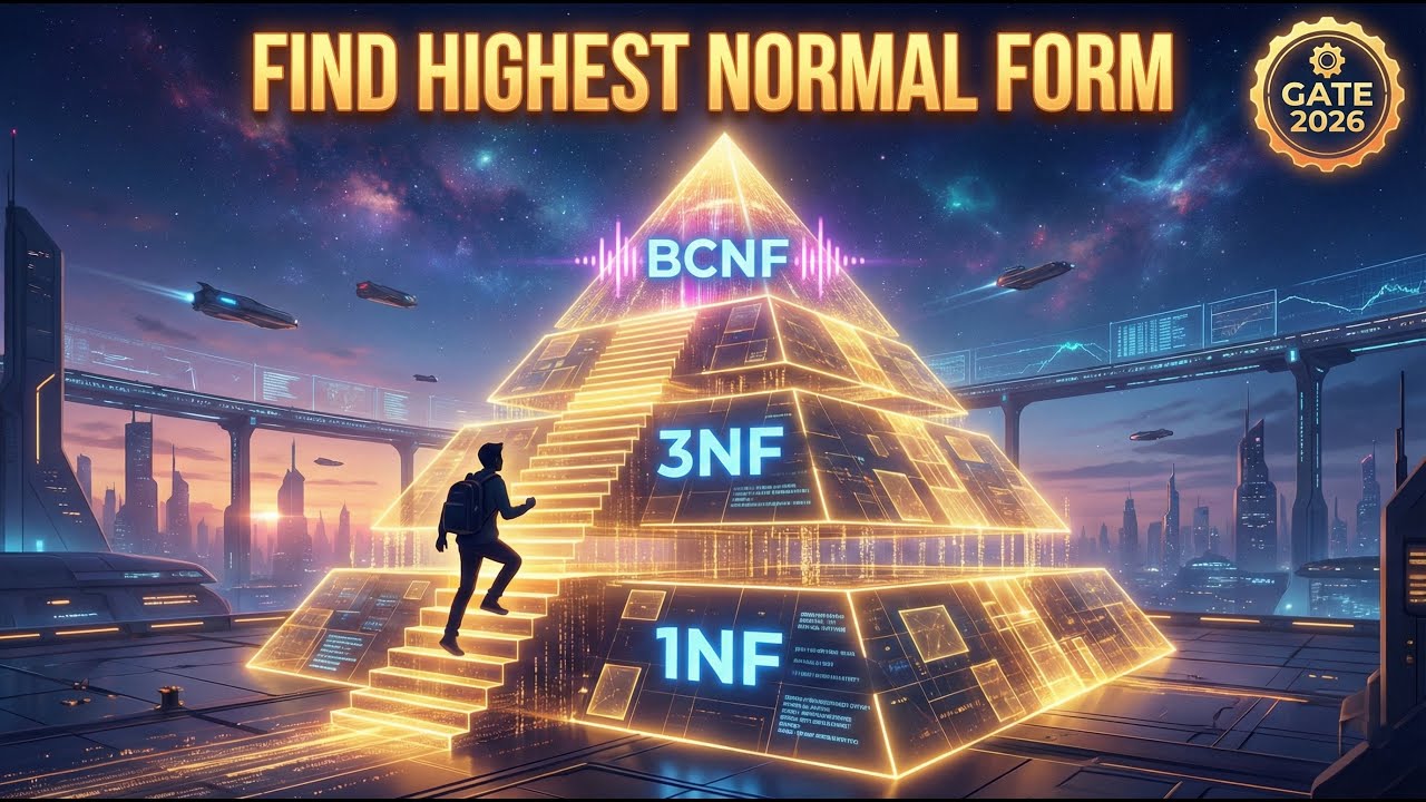 Normalization Shortcuts: BCNF & Lossless Join | GATE 2026 Mod 4