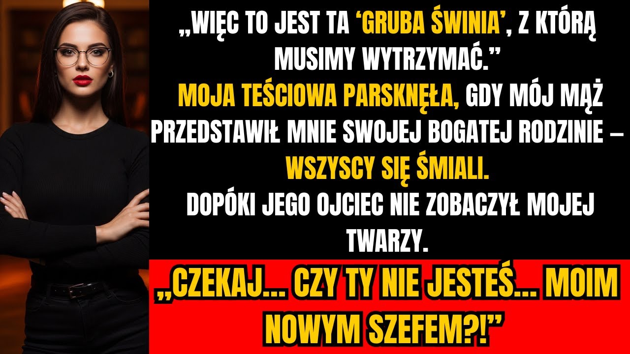 Teściowa nazwała mnie „świnią” przy wszystkich — dopóki nie odkryła, że jestem jej nową szefową