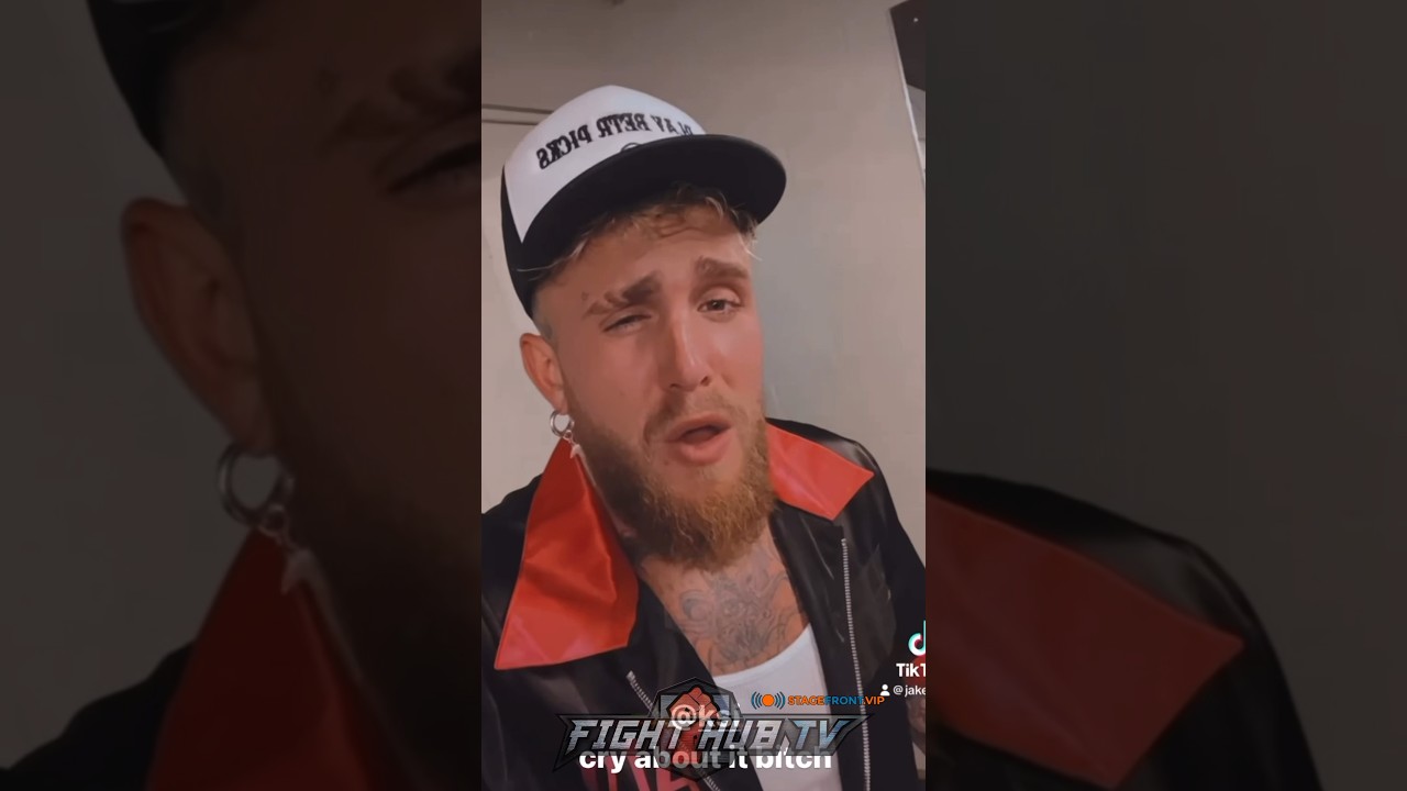 Jake Paul RIPS cry baby b*** KSI after loss to Tommy Fury