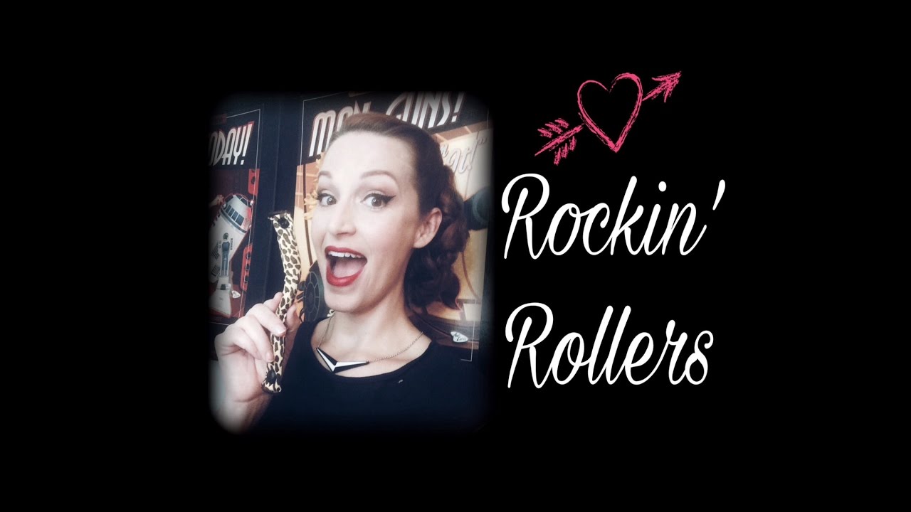 Easy Vintage Hair with Wrap Snap N' Go (Rockin) Rollers!