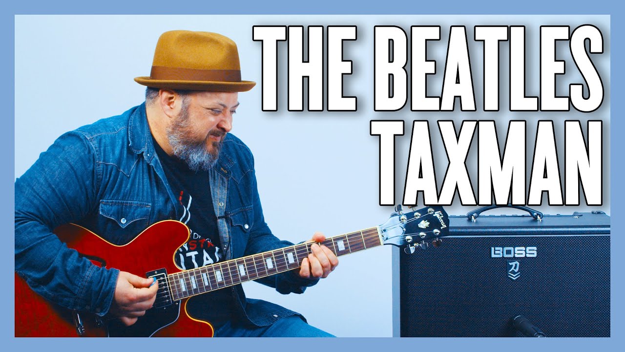 The Beatles Taxman Guitar Lesson + Tutorial