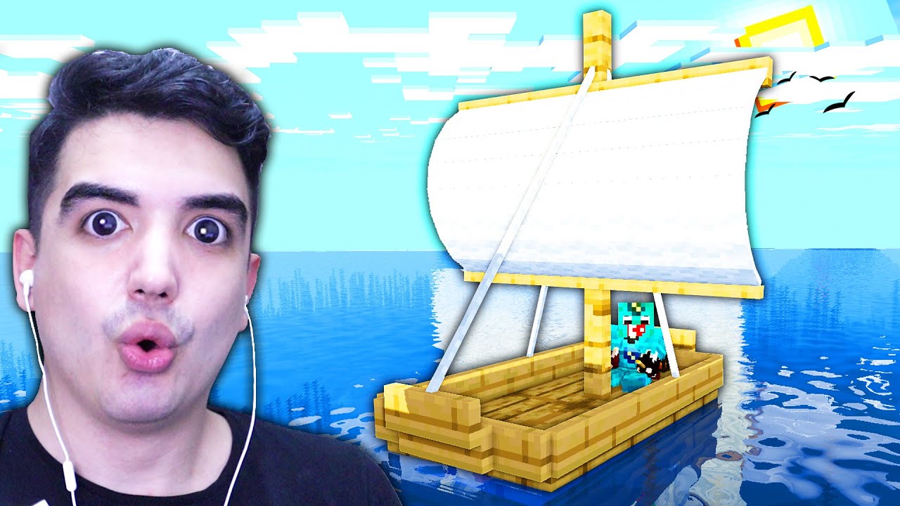 B&Uuml;Y&Uuml;K YELKENLİ TERS MASKE VS MİNECRAFT #40 - Minecraft