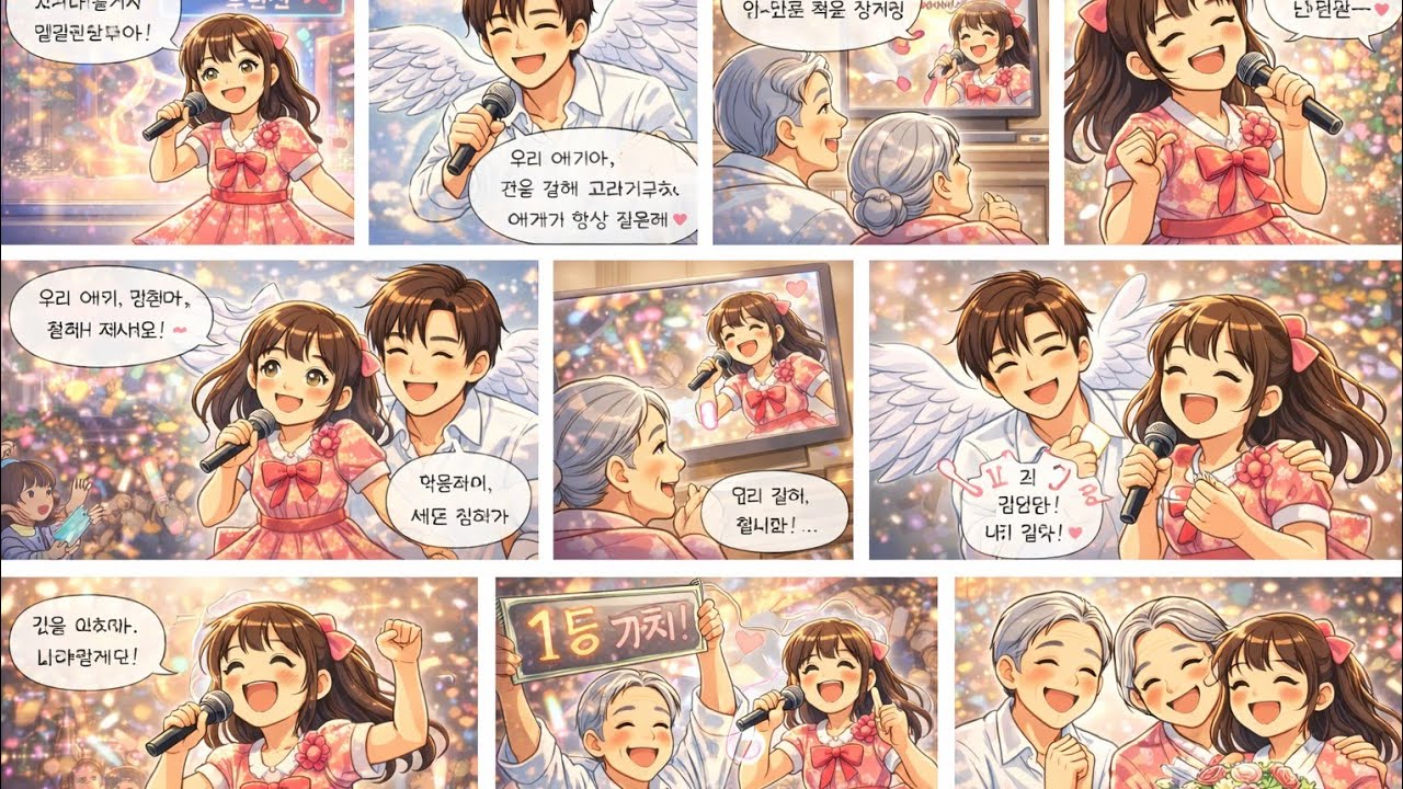 반짝반짝 작은 별(코요태 느낌 이수연 응원곡)