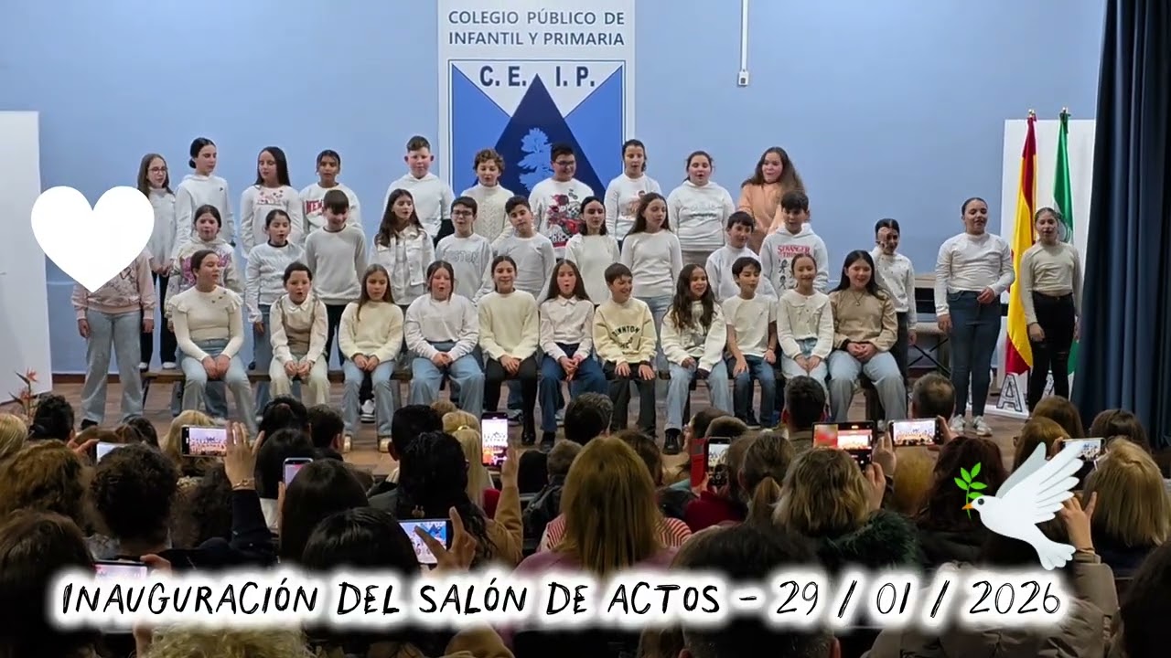 CANCIÓN INAUGURACIÓN DEL SALÓN DE ACTOS