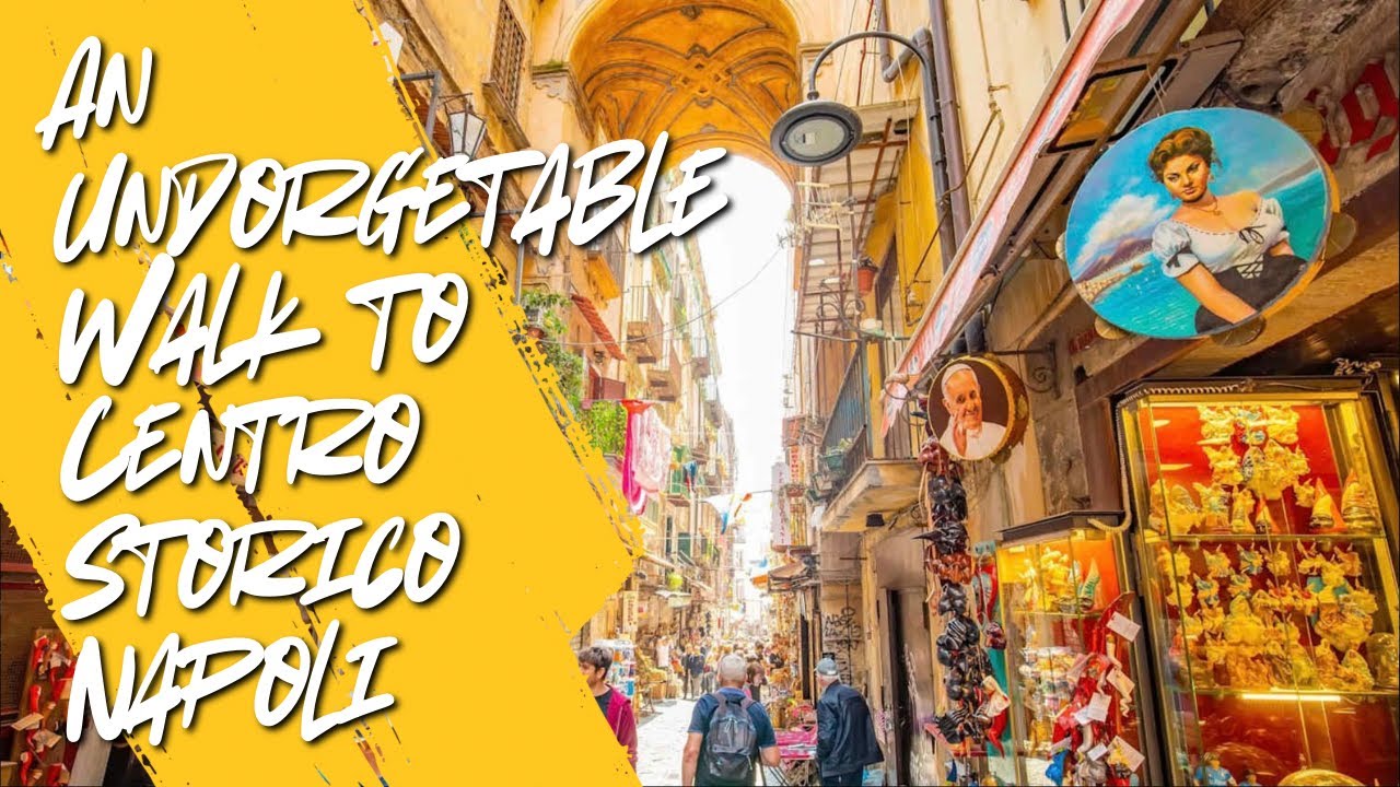 A walk to Historic Center Napels from Geribaldi Square | Centro Storico Napoli | #travel #italy