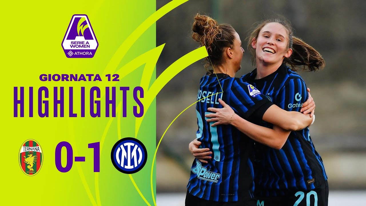 Ternana W.-Inter 0-1 | Detruyer decisiva per le nerazzurre | #SerieAWomenAthora