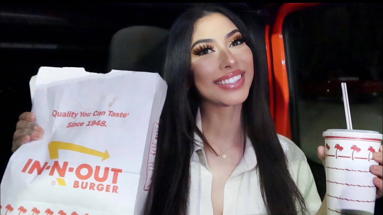 Q&A In N Out Mukbang Let’s talk about it.