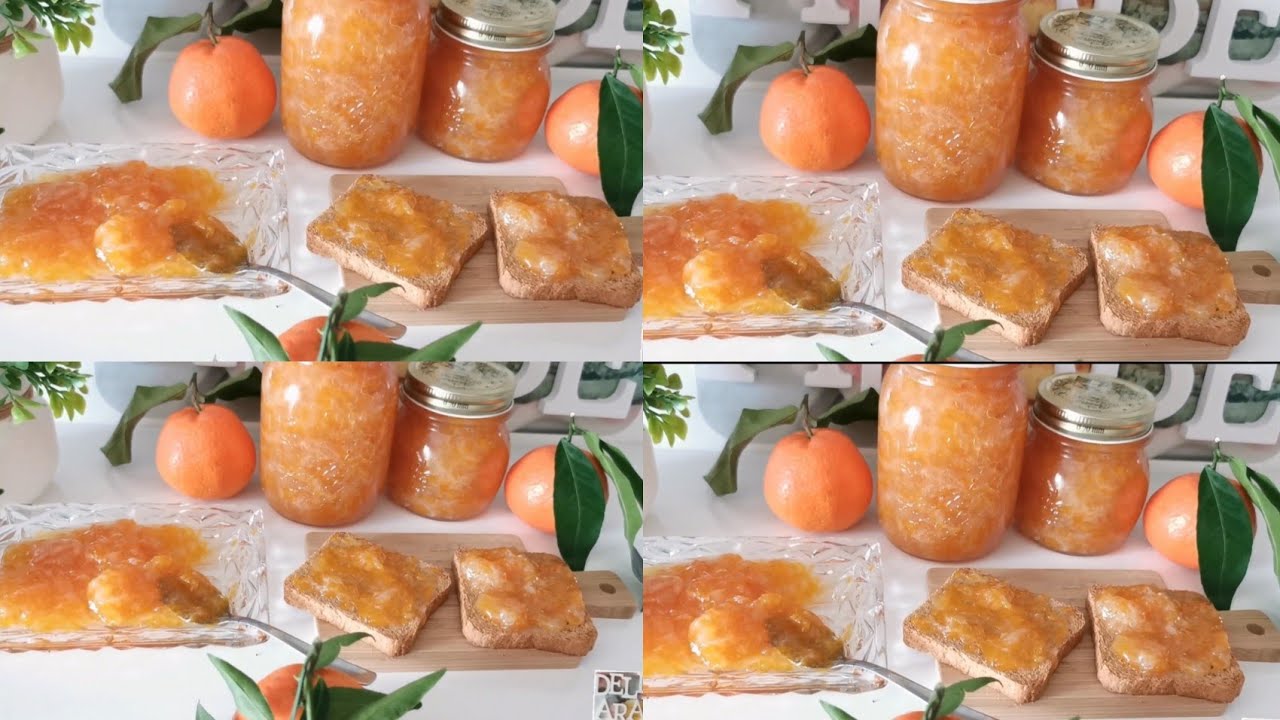 Marmellata di mandarini, fatta in casa facile e veloce da preparare, ASMR