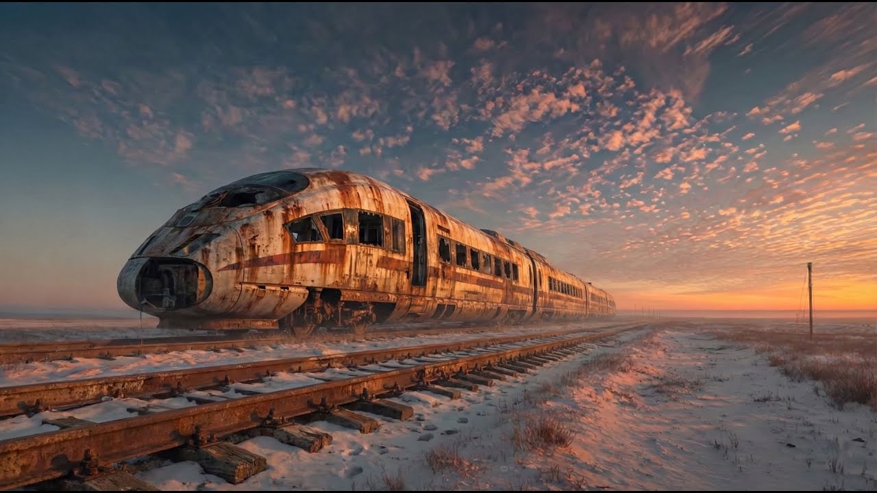 Frozen Tracks // Wintry Ambient & Howling Wind