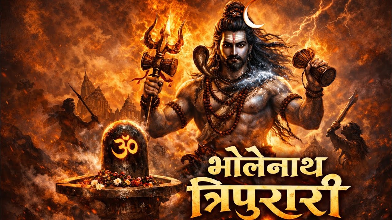 भोलेनाथ त्रिपुरारी 🔱 | Powerful Shiv Bhajan 2026 | Har Har Mahadev | Mahadev Song #mahadev #viral