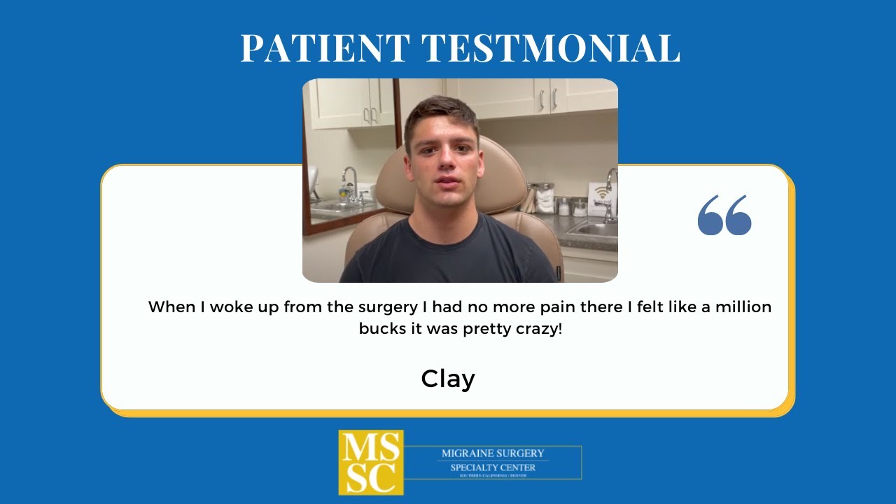 Clay's Experience with Nerve Decompression Surgery
