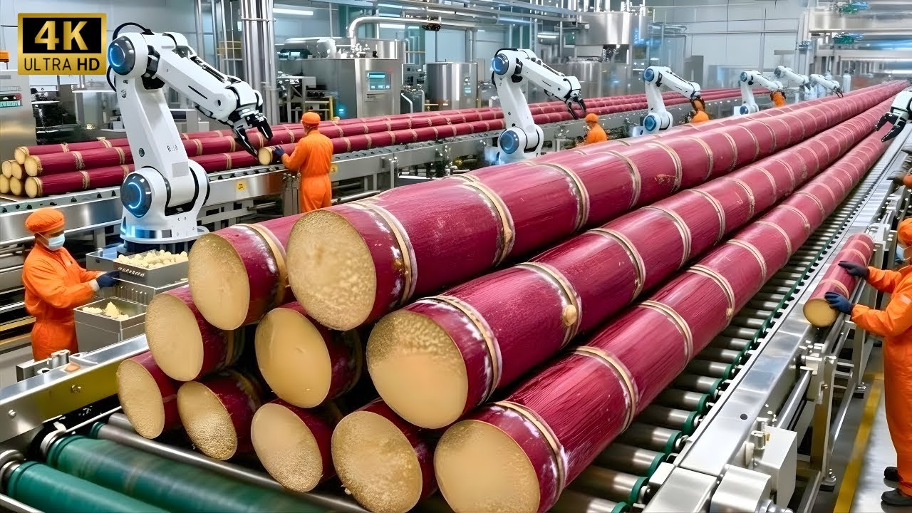 How Sugar Is Made from Sugarcane | Inside a Modern Sugar Factory (Full Process)