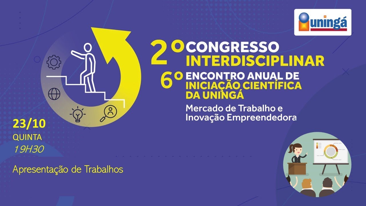 Apresentação de Trabalhos Científicos - Pesquisa e Inovação