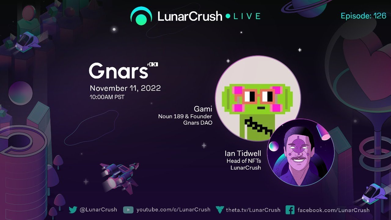 LunarCrush Live with Gnars DAO!
