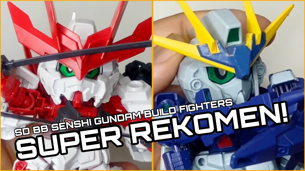 REKOMENDASI SD BUILD FIGHTER YANG SUPER KEREN! REVIEW BB SENSHI SENGOKU ASTRAY + LIGHTING GUNDAM!