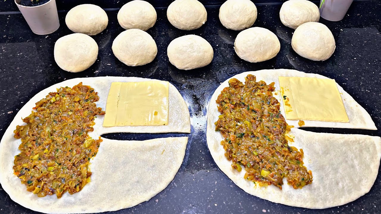 اختراع جديد في العالم ديال المخمار😋 بحشوة البطاطا ‼️ بلا تسراح ولا توراق طيبيه غير الفرن 🔥