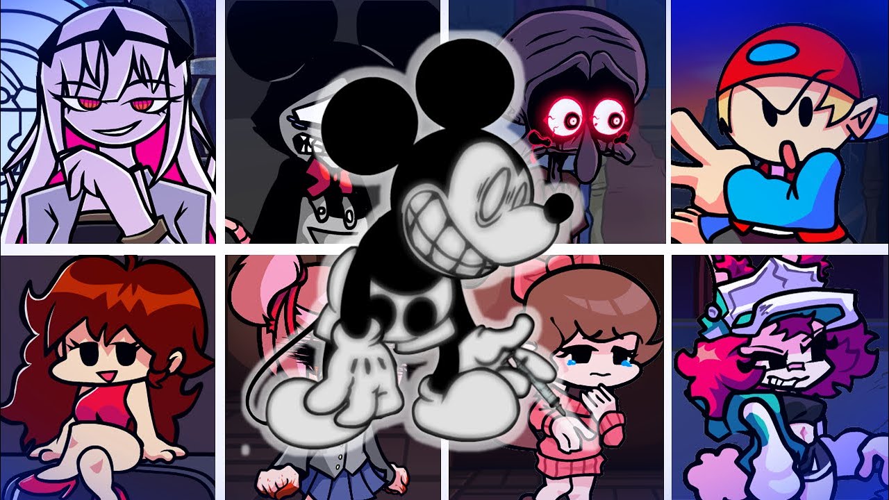 Vesania but Every Turn a Different Character Sings 🎶 (FNF but Everyone Sings It)
