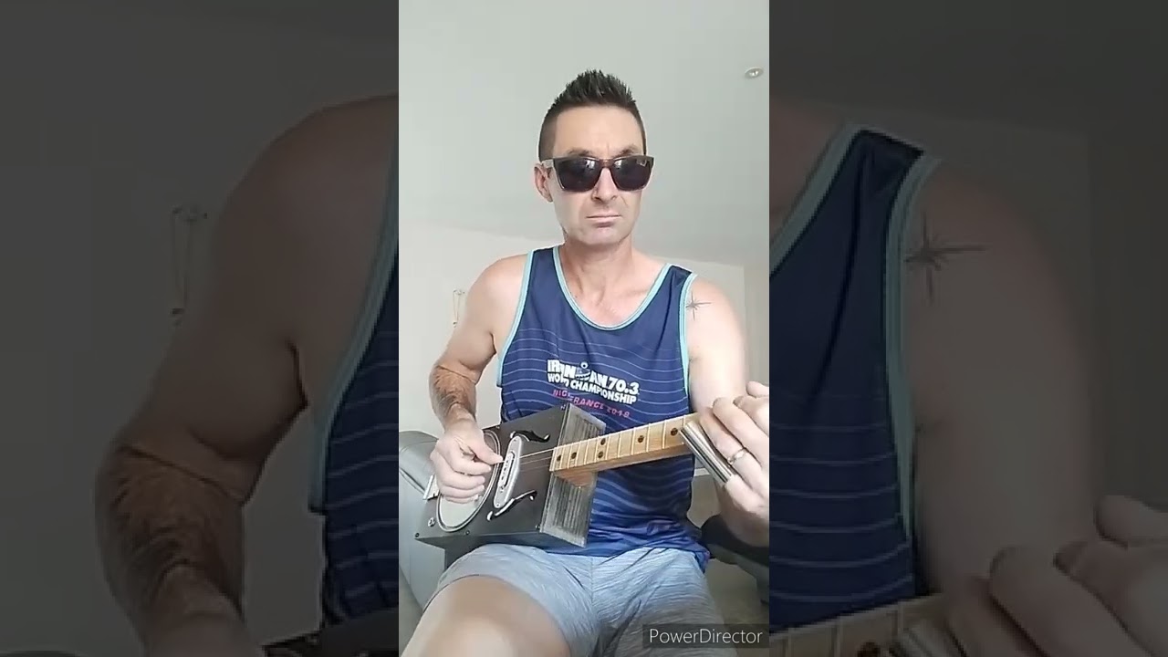 You got to move (homemade resonator guitar CBG)