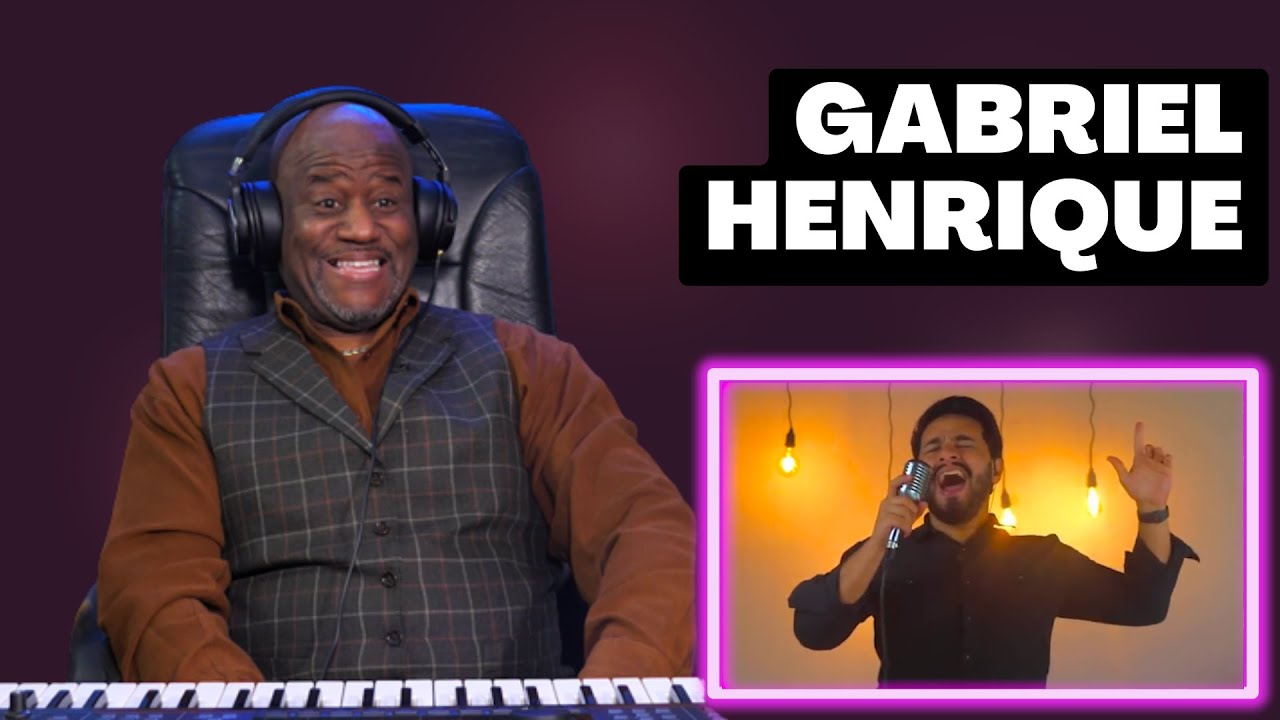 Vocal Coach reacts to Gabriel Henrique