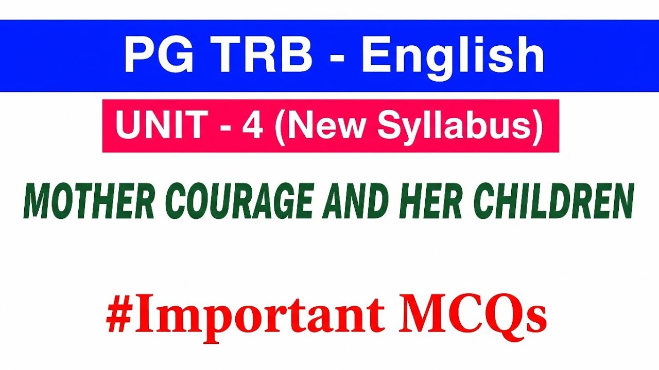 mother courage and her children by bertolt brecht