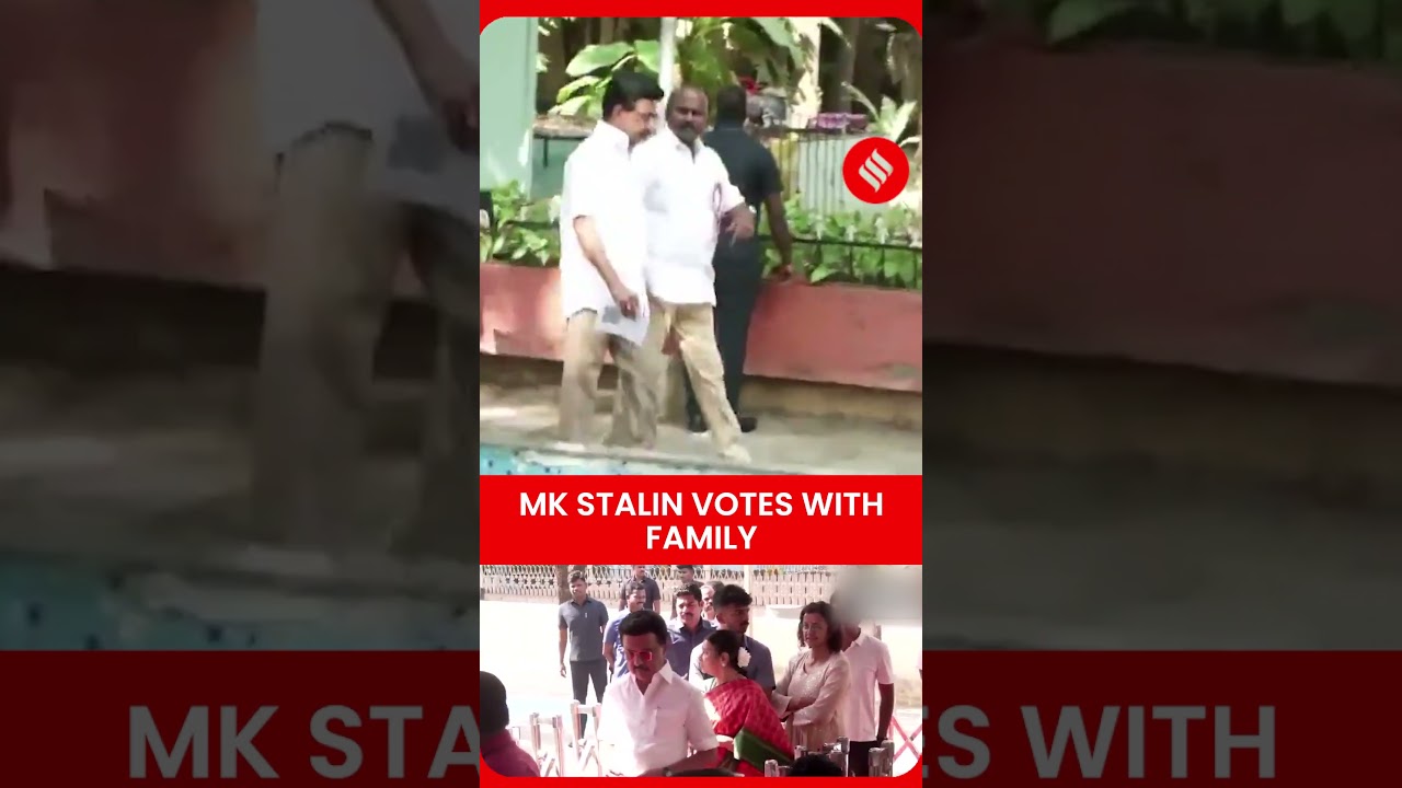 Tamil Nadu Elections 2026: M. K. Stalin Casts Vote in Kolathur