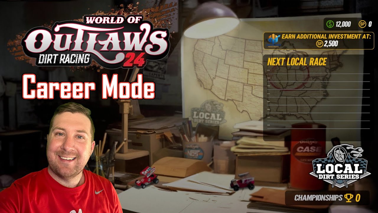 World of Outlaws: Dirt Racing 24 Career Mode First Look