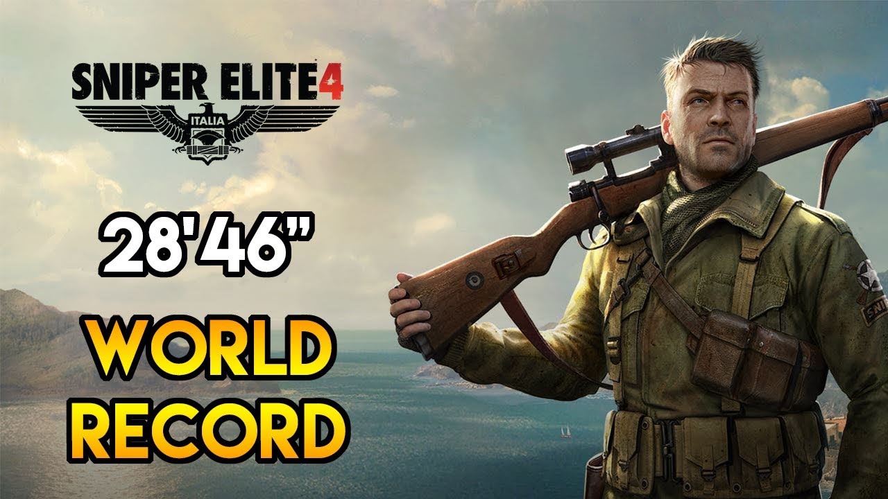 Sniper Elite 4 - Any% Speedrun - 28'46