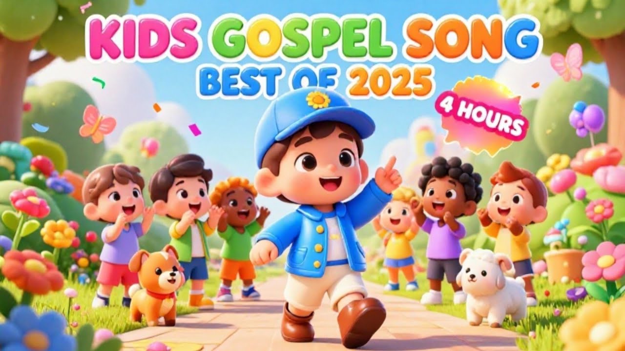 JESUS SONGS | 4 HOURS Christian Kids Song
