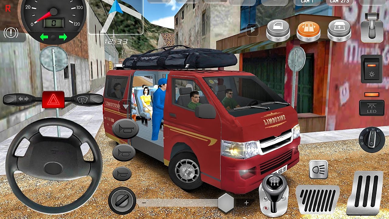 New Toyota Real Bus Driving Simulator Games! Minibus Simulator Vietnam - Bus Game Android Gameplay
