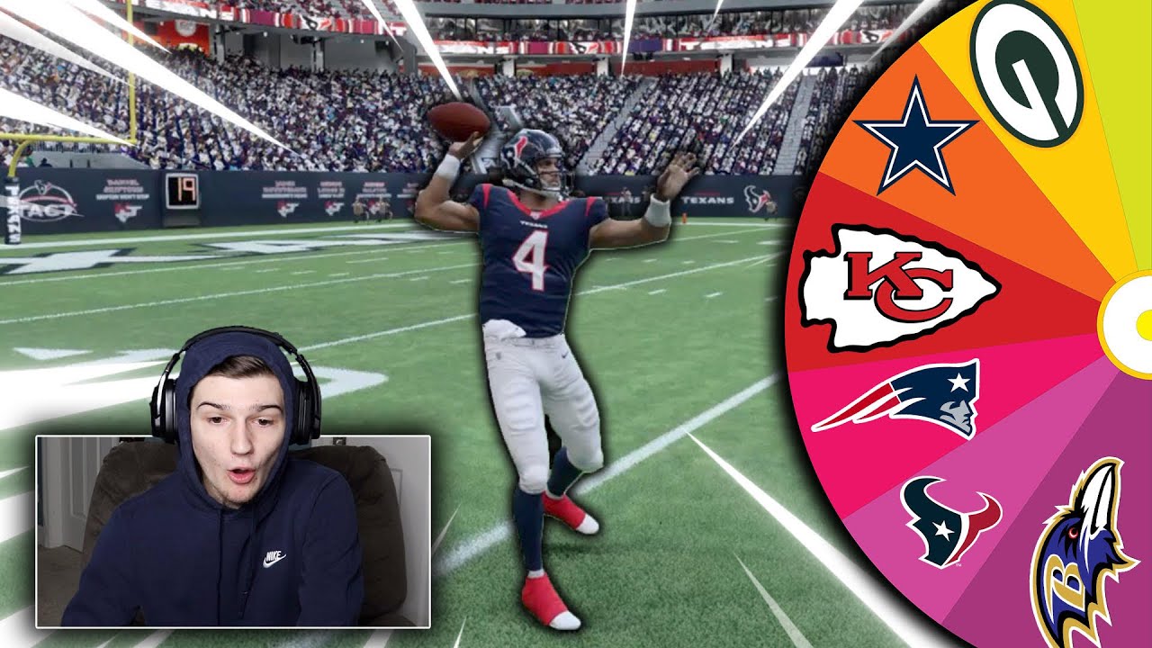 WINNING A GAME OF MADDEN WITH EVERY TEAM! TEAM ROULETTE EPISODE 1! Madden 20 Gameplay